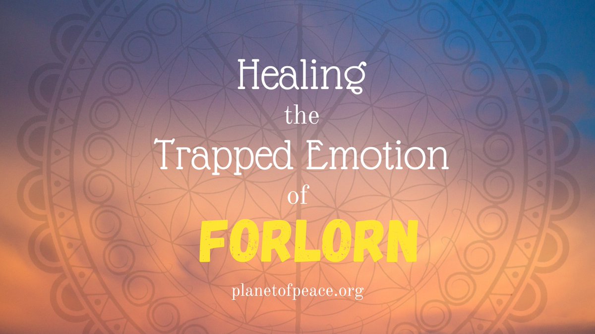 PlanetOfPeace4's tweet image. In The Emotion Code, Forlorn represents a heavy sadness—a feeling of being completely lost, abandoned, or defeated. Have you ever felt the grip of Forlorn? Let’s talk about your healing journey.
planetofpeace.setmore.com ⬇️
#emotioncode #energyhealing #emotioncodepractitioner