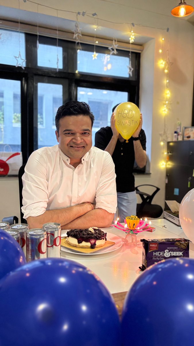 From sugar-filled childhood to sugar-free adulthood

Here’s to another year of sweet success and strategic snacking 🍫🏆

Happy 41st <a href="/swastyk/">Swastik Nigam</a>