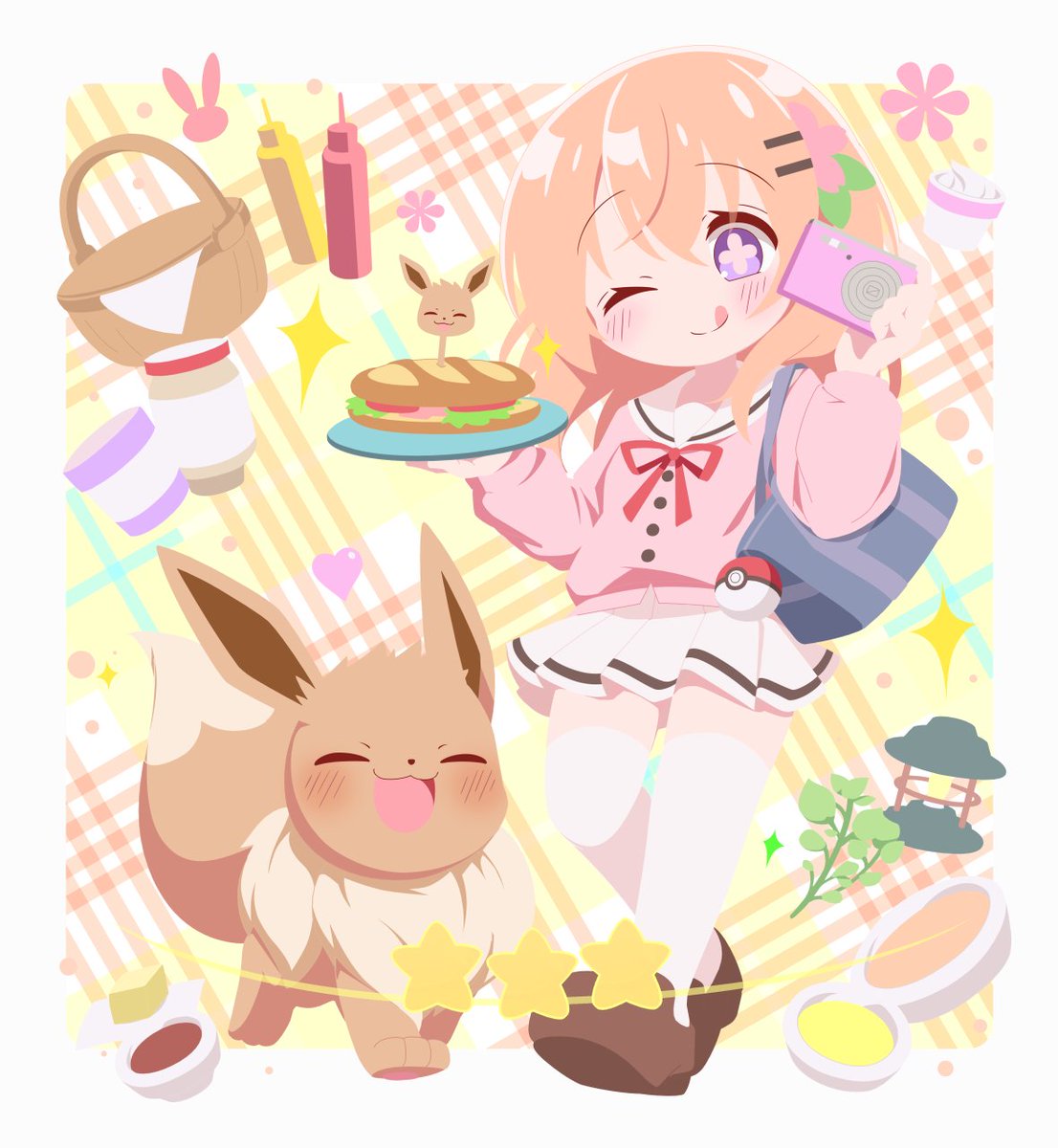 ココアのオリジナルサンド🥪✨