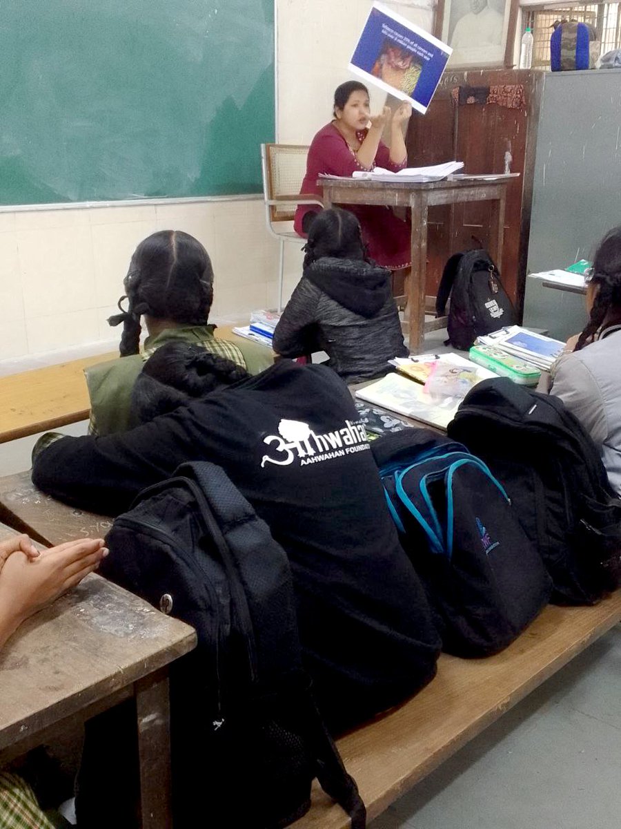 shankaracancer's tweet photo. The Department of Community Oncology at @shankaracancer hosted a cancer awareness session at Karnataka Public School, Bengaluru. Dr Dipanwita and Dr Sunitha delivered talks on cancer prevention and early detection to 70 students from class 9th.
#cancercare #awarenesstalk https://t.co/G9sd2jwBlj