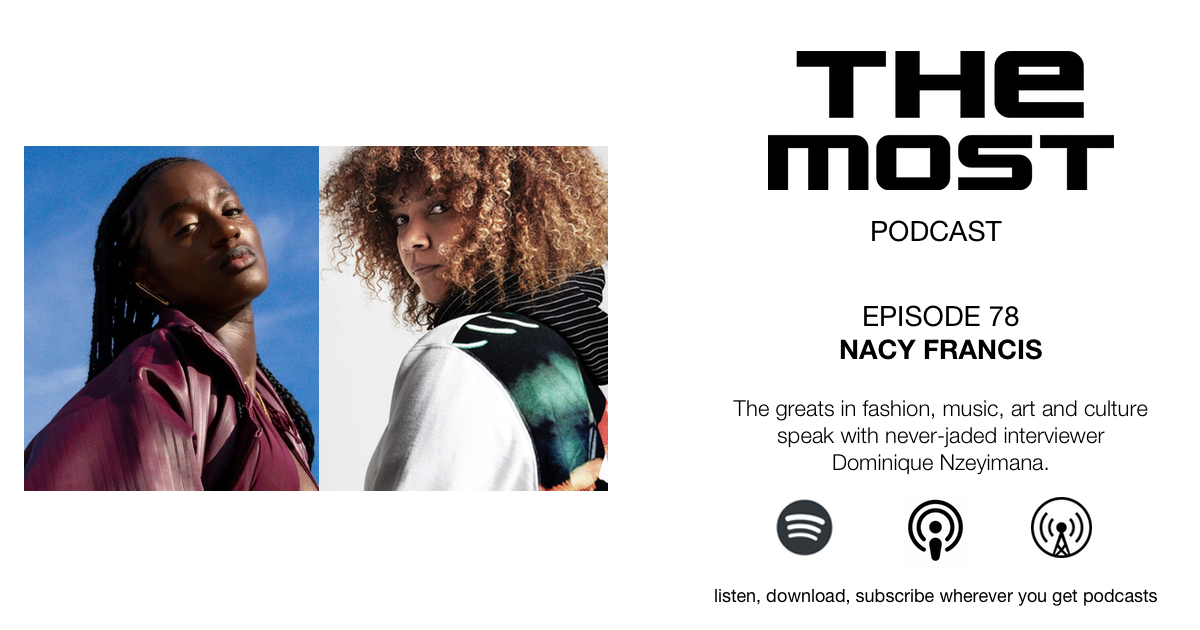 New #TheMostpodcast with fashion designer Nacy Francis on how she made it from dreamer to industry-shaker worn by pop and football stars alike.
bit.ly/3ZiQjSc #NacyFrancis 

Listen on
 
<a href="/ApplePodcasts/">Apple Podcasts</a>: bit.ly/3V3l2Ac
<a href="/Spotify/">Spotify</a>: bit.ly/3B5PJxI