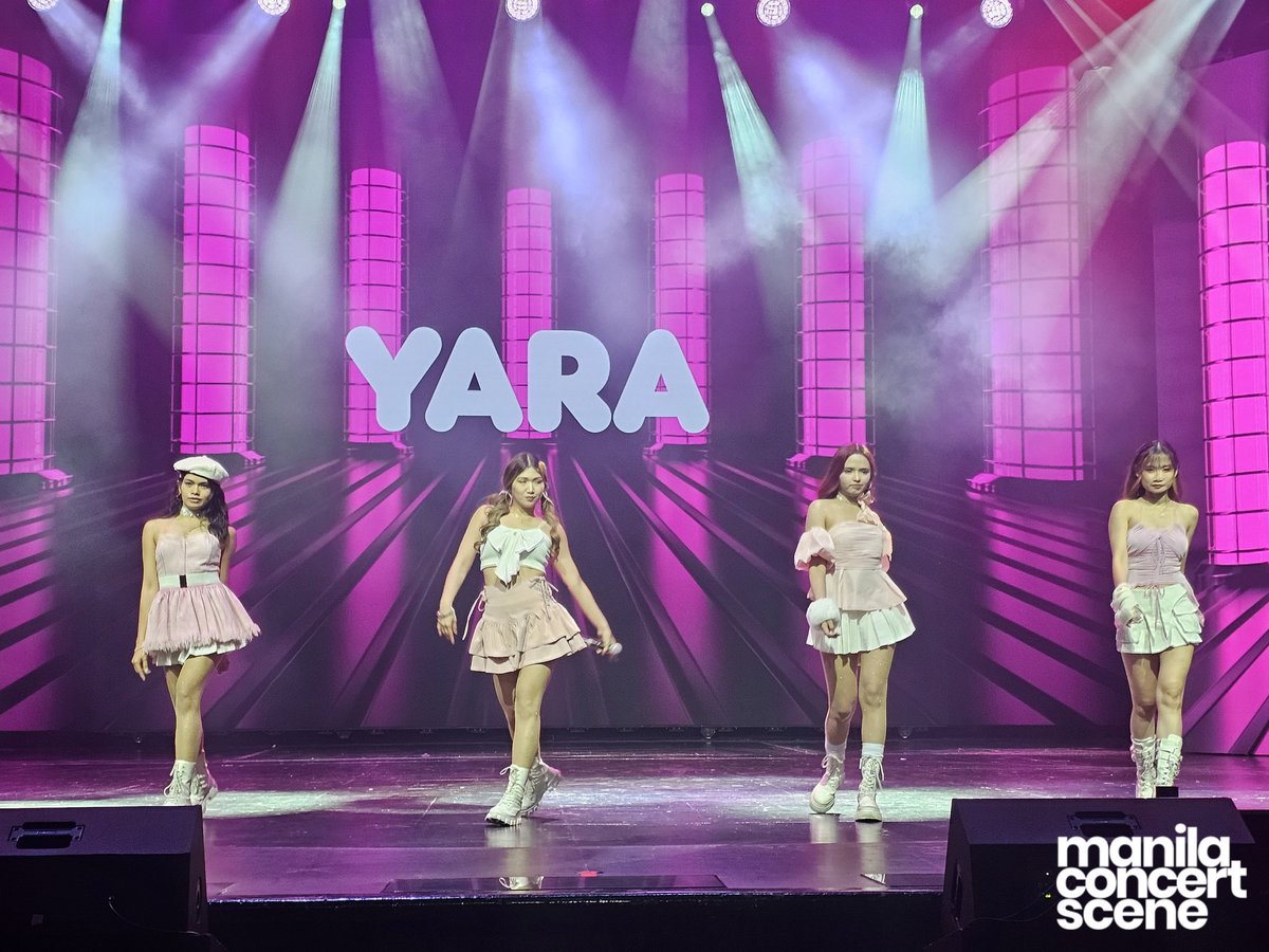 Ppop group <a href="/official__yara/">YARA</a> opens #DunkinPhBeMyBelle show