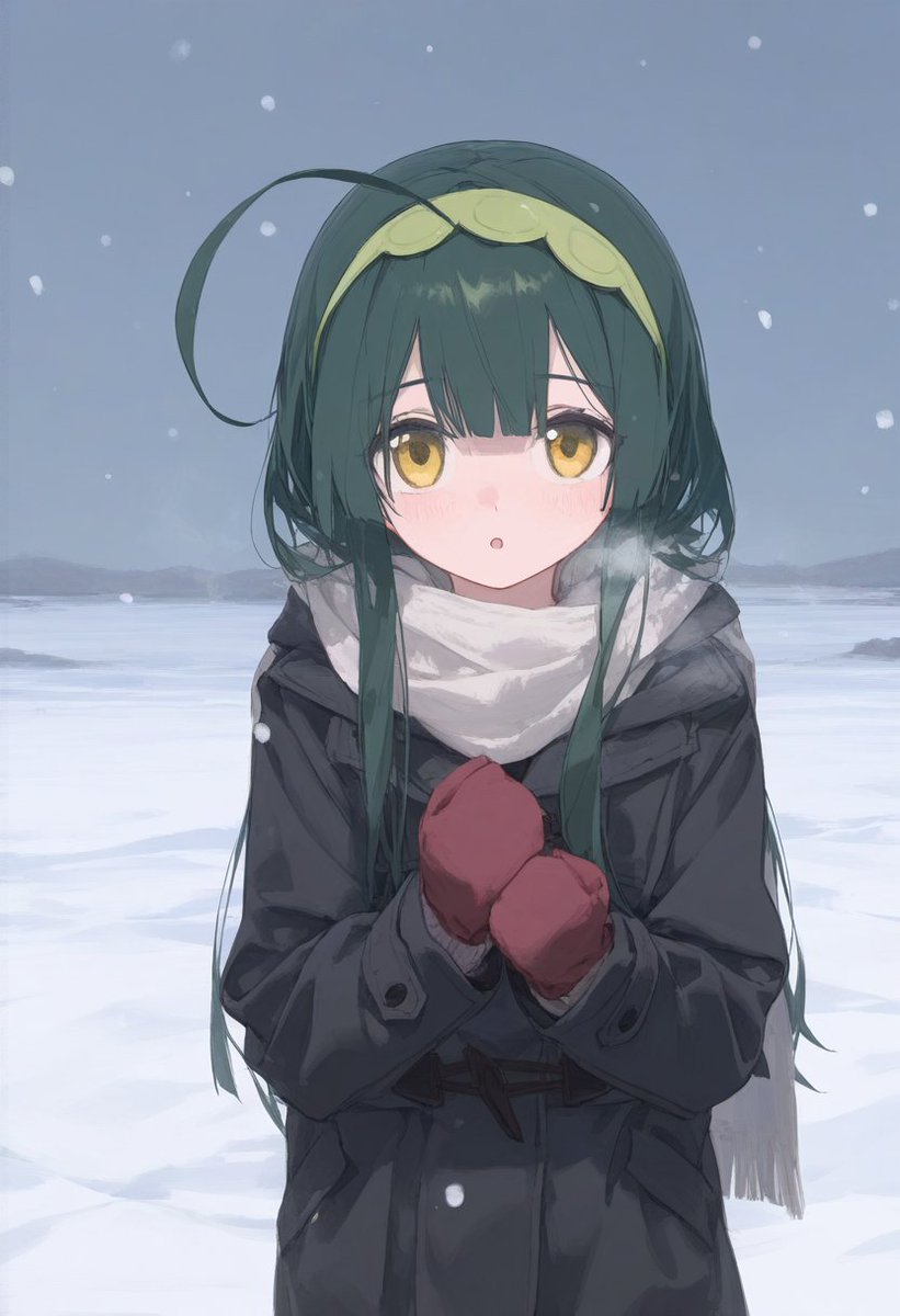 ずん子と雪
