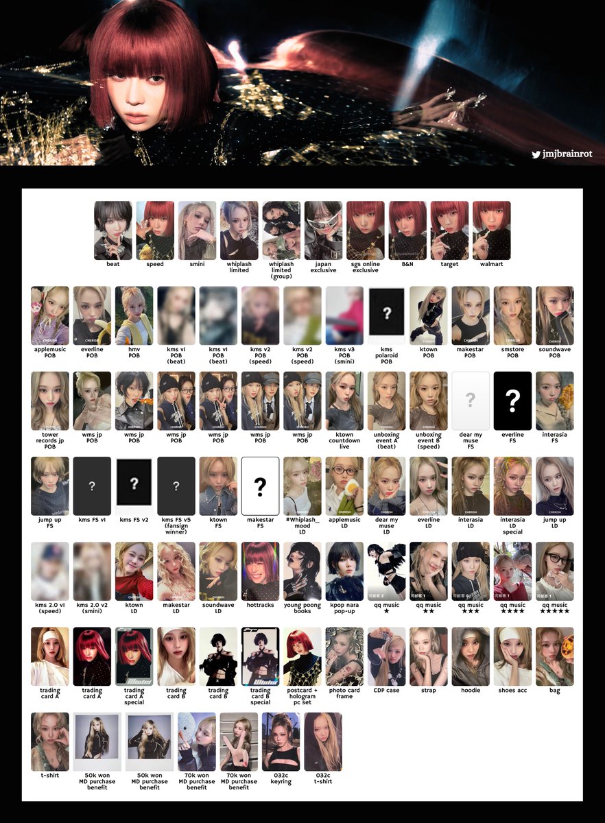 💿 aespa 5th mini album - whiplash complete photocard template