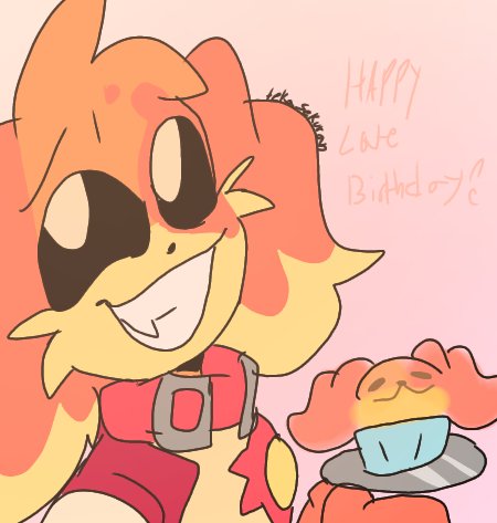 tekasekuran's tweet photo. Happy Late Brithday @Prim_brid !!
Sorry if this is late TvT https://t.co/rN1j65Vuvn