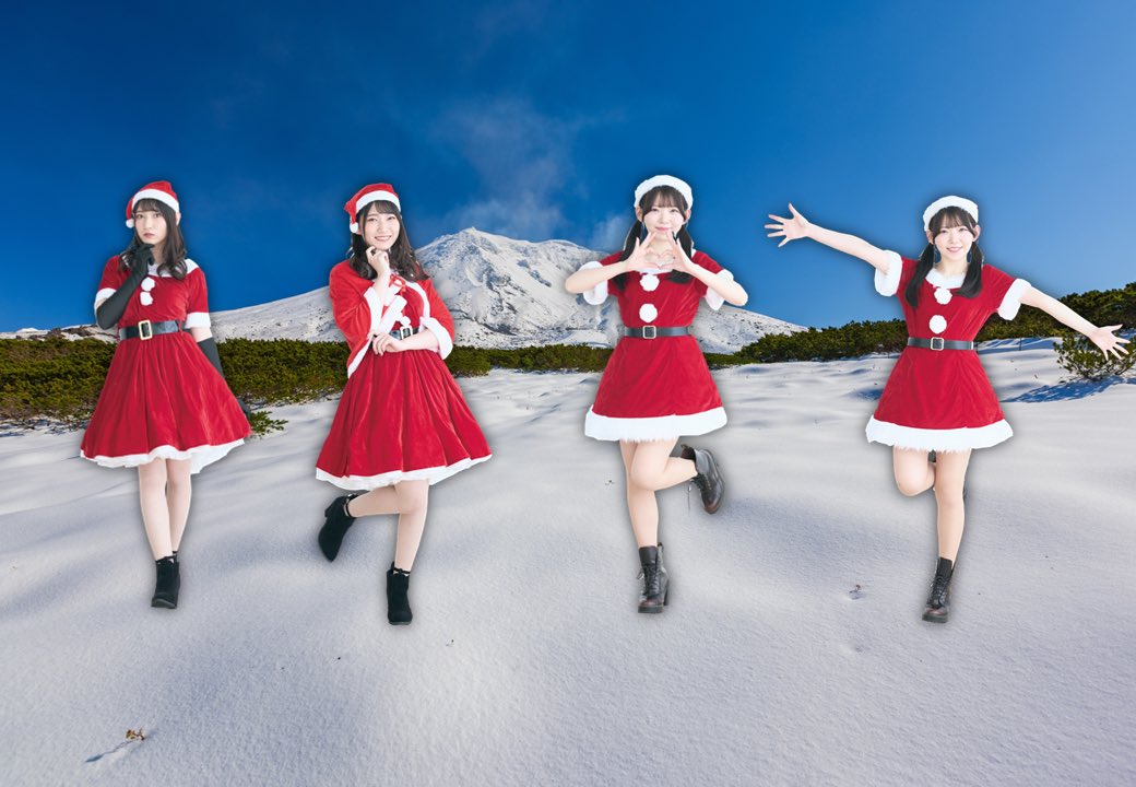 福嶋晴菜　グッズセット　クリスマス お知らせ】 福嶋晴菜・長月あおいクリスマススペシャル特番の限定