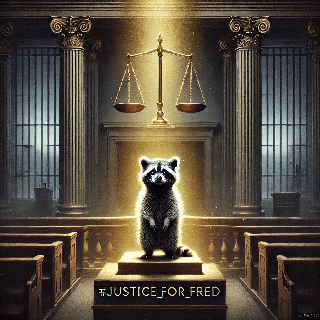 Dumb_KET's tweet photo. @MrBigWhaleREAL in $fred we believe
we have strong narrative and story
trump's win catalyst is fred and peanut's death
then crypto is pumped!!
justice for fred https://t.co/2t3N5nxbg3