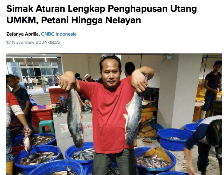 Pemerintah lagi bikin gebrakan buat UMKM lewat PP 47/2024: 

"hapus tagih piutang macet". 

Tapi gak sembarangan lho,  Penghapusan atau pemutihan hutang punya aturan sendiri, sekaligus menjadi syarat dalam  pelaksanaannya.
_