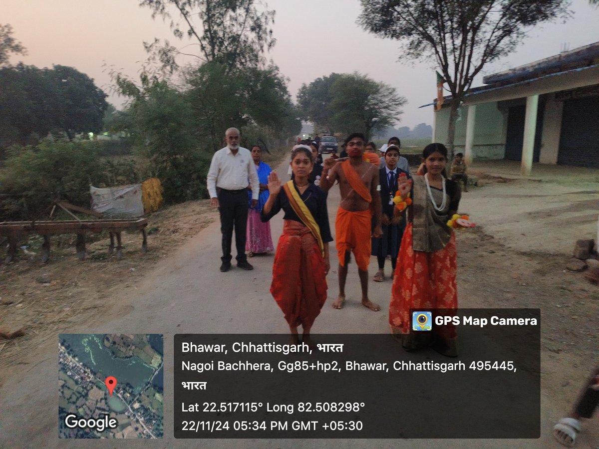 JepeePatel5's tweet photo. रासेयो शा.उ.मा.वि.बिझरा विकाश खंड पोड़ी उपरोड़ा जिला कोरबा की सात दिवसीय विशेष शिविर ग्राम नगोई बछेरा में आयोजित किया गया जिसमे संध्या की बेला में @YKTiwari68 जी के साथ निरीक्षण हेतु गए।@ChhattisgarhCMO @nssabvuCG @NeetaBajpai5 @AdnBajpai @manojsinha812 @dkupadhyay62 @mygovindia https://t.co/jqK6mzuiIP
