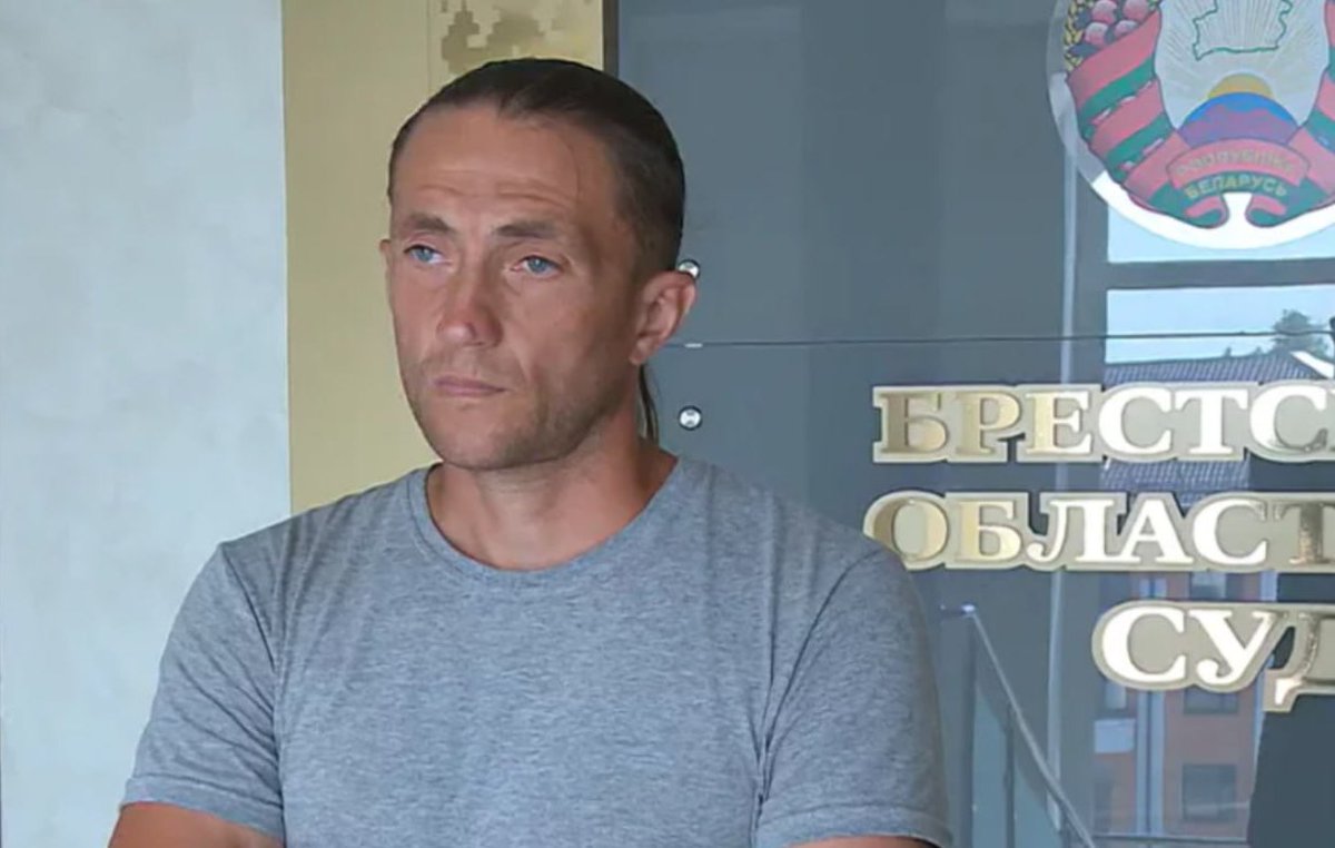 😵‍💫 In #Belarus, attending trials can cost you freedom. 
Vital Chopik from Brest has been sentenced to 7 years for simply observing court hearings. A stark reminder of the authorities’ relentless cruelty. #FreeThemAll #PoliticalPrisoner