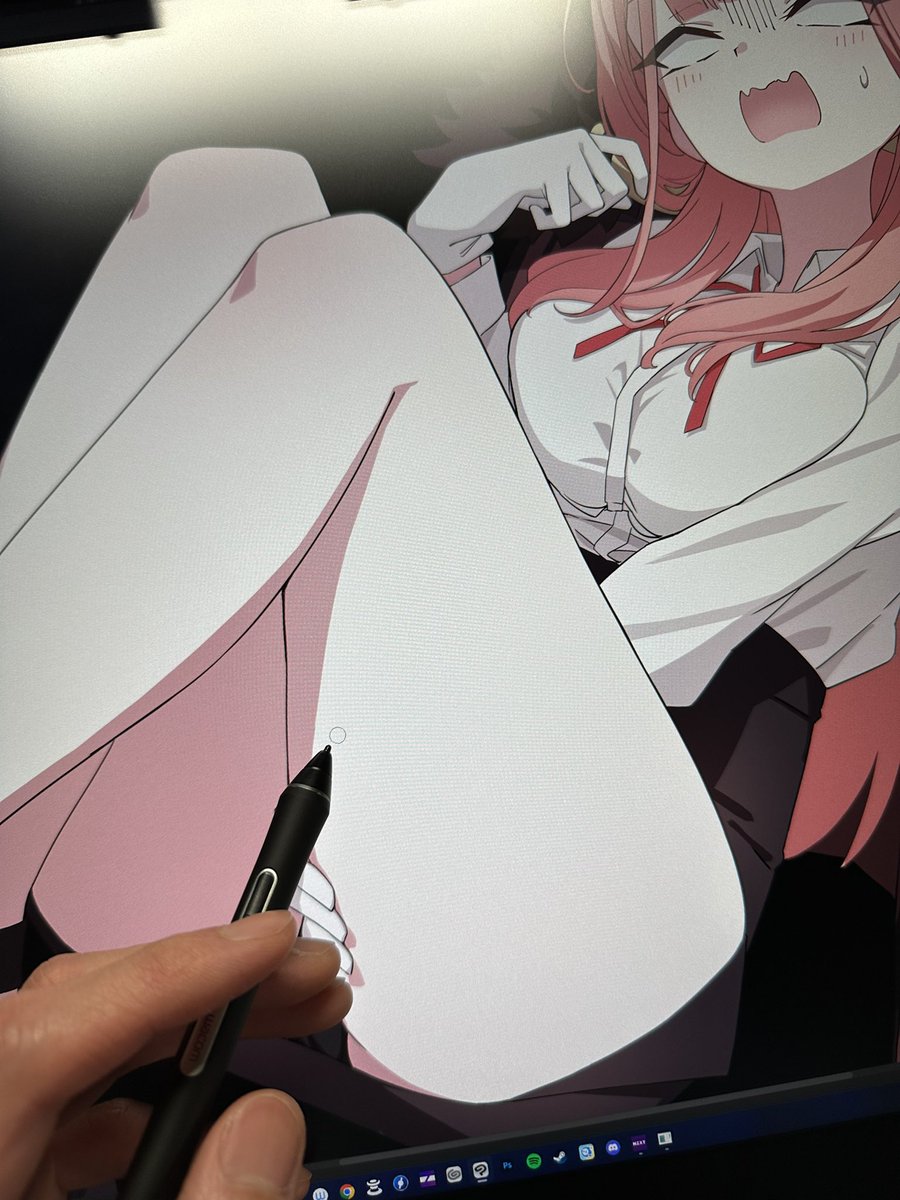 陸八魔アル(ブルアカ) 「絵が出来た作業時間で気絶 」|囲碁ミクのイラスト