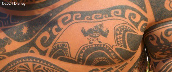 マウイ の身体に現れたタトゥーのひとつ【ミニ・マウイ】は人格を持っ