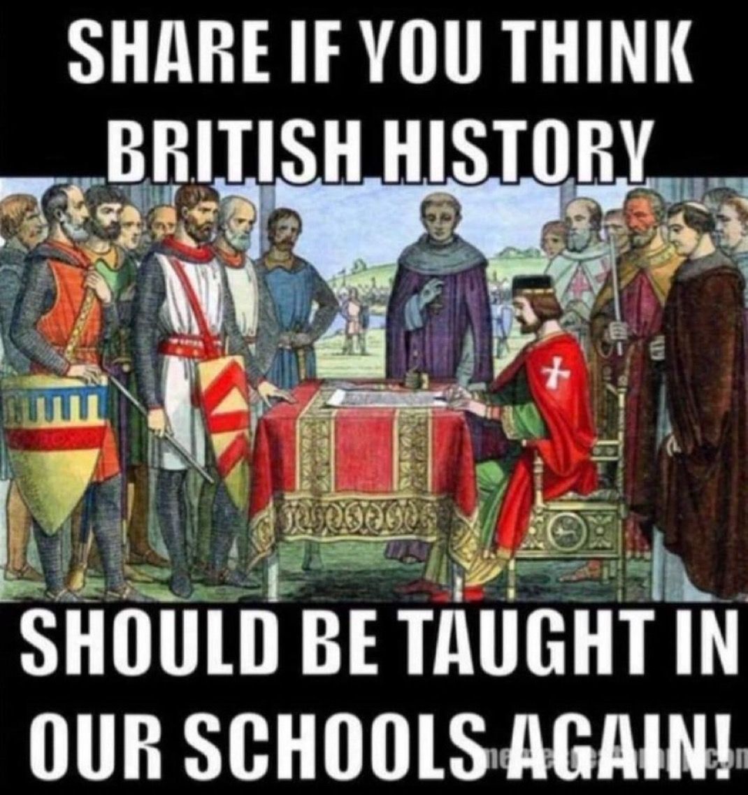 AshleaSimonAFE's tweet photo. British history should be at the very heart of the British school system.
Do you agree? https://t.co/MaK09bBdyl