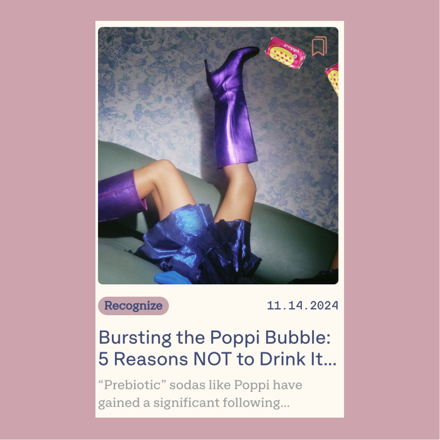 Read our latest article where we thoroughly examine Poppi and whether it is healthy or not. We'll uncover misleading health claims to questionable ingredients, we’re breaking down why these trendy beverages might not live up to the hype. 

🔗 l8r.it/2fAp