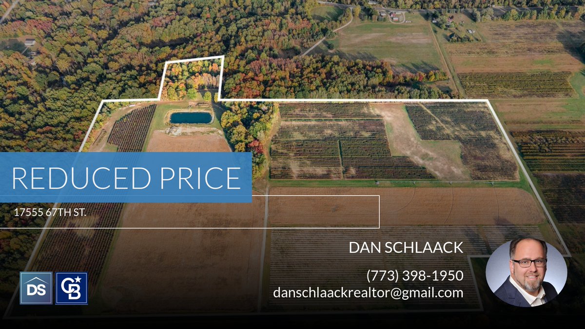 📍 Reduced Price 📍 This recently reduced home at 17555 67th St. in South Haven won't last long, so, don't wait to set up a showing! Reach out here or at (773) 398-1950 for more information!

—
Dan Schlaack, Licensed Realtor Servin... homeforsale.at/17555_67TH_ST_…