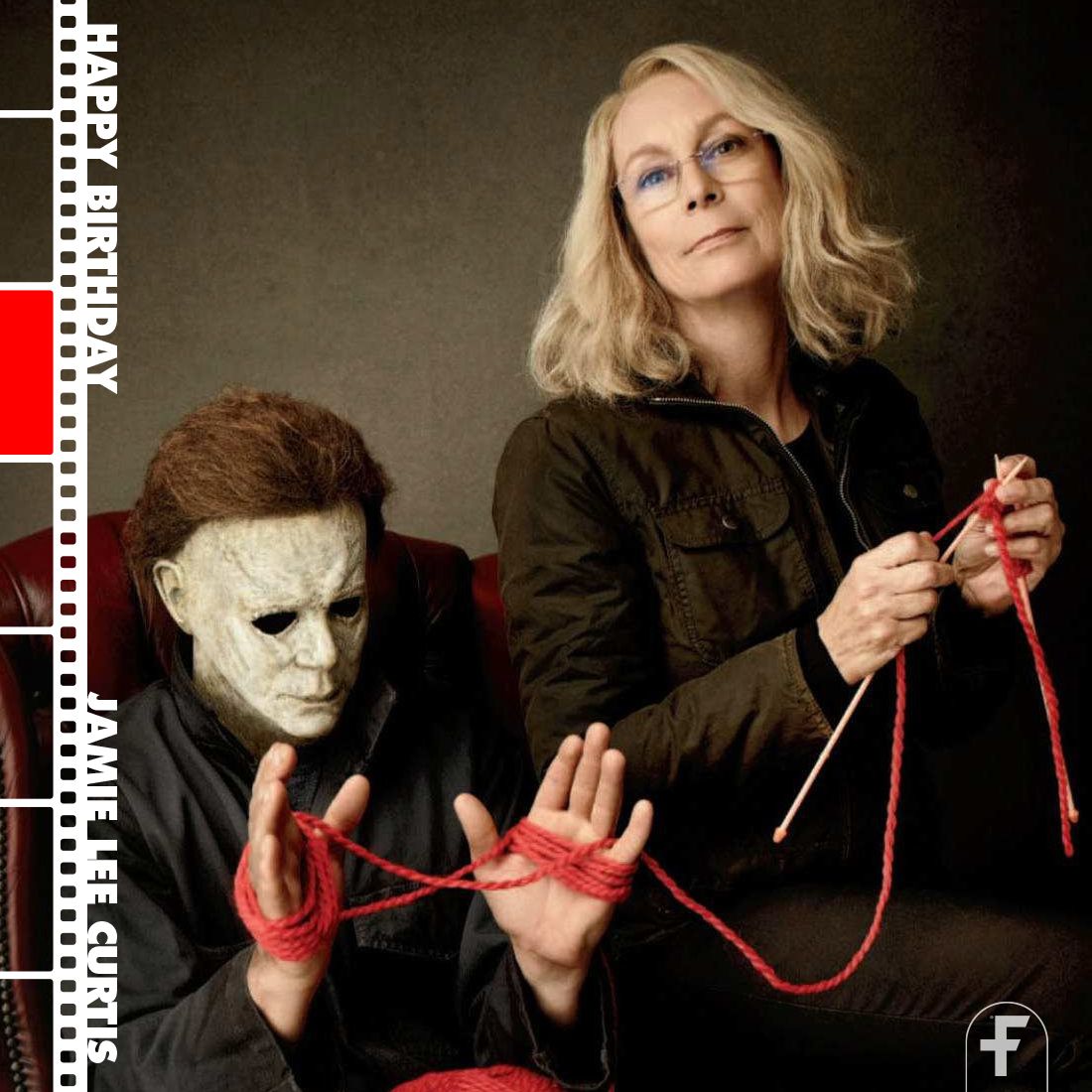 FANGORIA's tweet image. Wishing the happiest of birthdays to final girl icon, Jamie Lee Curtis!