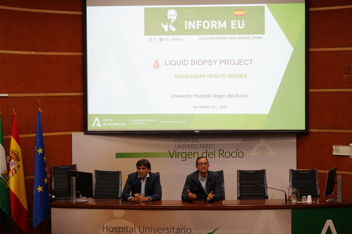 🇪🇺🏥🔬En el ámbito de la salud, hemos acogido el encuentro de responsables de comunicación de fondos europeos de toda Europa para conocer Proyecto "Biopsia Líquida".
liquidbiopsyproject.com