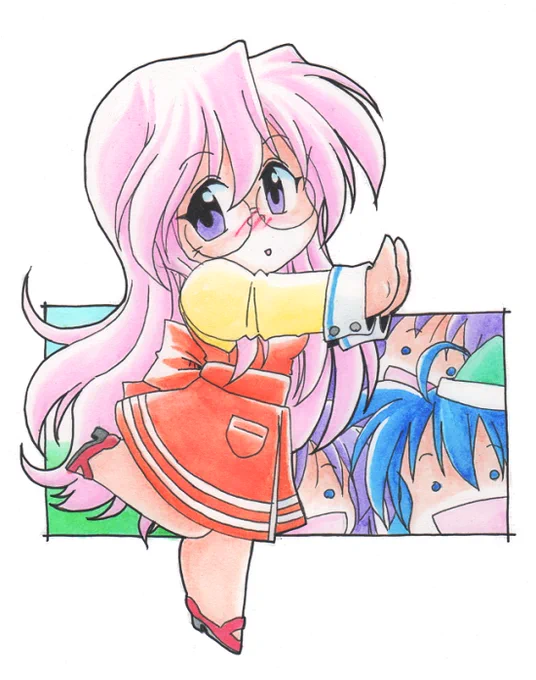 #原作を隣に貼らなくても何のパロディか気づいて 