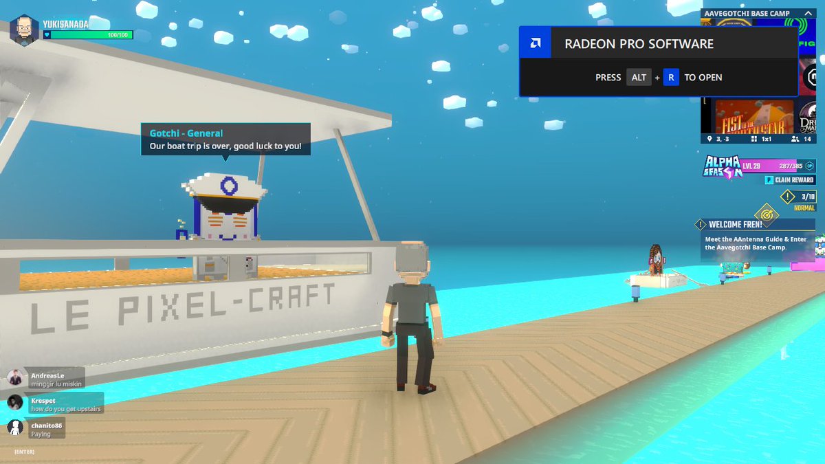 yookisanada's tweet photo. Cheese! 📸 Snapped a pic at the @Aavegotchi Photobooth in Base Camp in @TheSandboxGame. These ghost pets are too cute! 👻📱 https://t.co/3EhwXOAyub #TheSandbox #AlphaSeason4 #AS4SocialChallenge https://t.co/9WEFKDmeSV