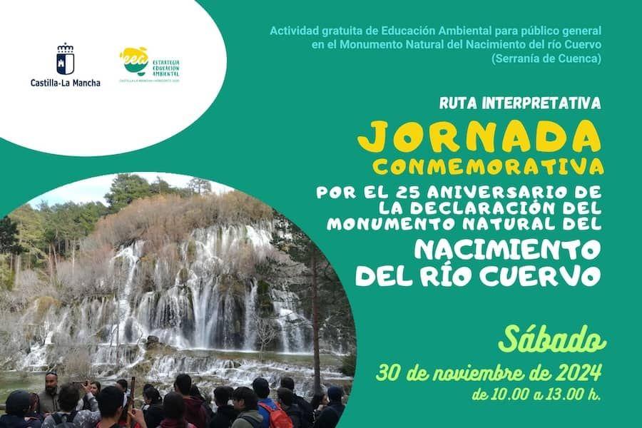 ¡Estamos de celebración! 🎂🥳
El próximo sábado 30 de noviembre, ruta interpretativa en el Nacimiento del Río Cuervo por el 25 Aniversario de su declaración como Monumento Natural 🌲🍂💦
¡Apúntate! Actividad gratuita 👇
stipa-azeral.com/novedades/ruta…