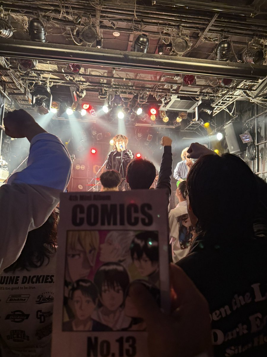 TAKASHI_Drummer's tweet photo. 漫画まで作れて良い音楽だった！
おめでとう！！ https://t.co/lOUnjEKSvJ