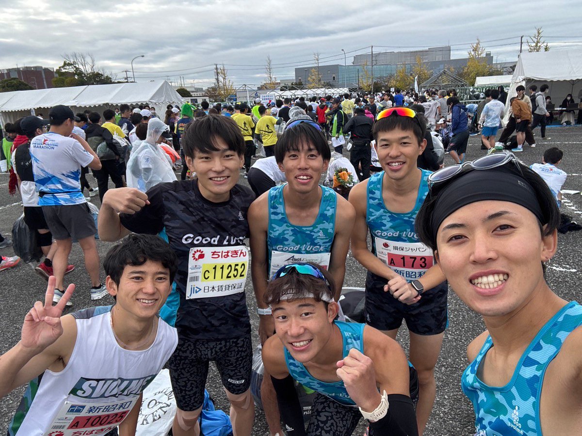 GoodLUCK_AC's tweet photo. 団体戦結果
伊澤 2:33:56(10位)
小杉 2:41:22(24位)
佐藤 3:03:53(188位)初
上原 3:56:22(1623位)初
小野弘 4:04:18(2041位)PB
※団体戦の成績は、上位3人の平均タイム
個人エントリー組結果
遠藤 2:48:00(45位)PB
森 2:59:09(143位)PB
#teamGoodLUCK
#militaryblue https://t.co/7tyyzAsG2h