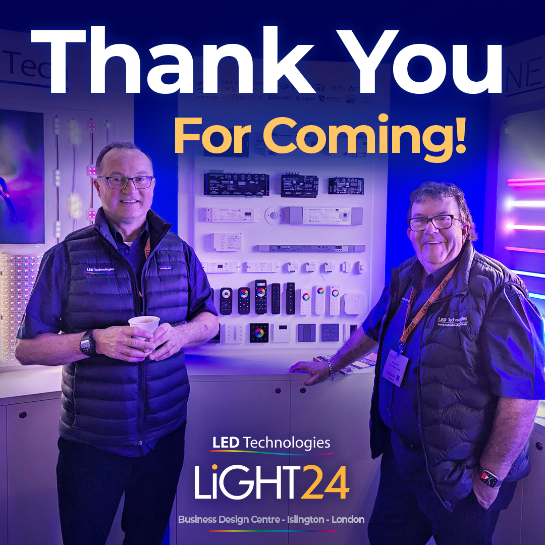 LEDTechLtd's tweet photo. A big thank you to everyone who visited us at LiGHT24 in Islington! We had an amazing time showcasing our new exhibition stand and innovative LED products. Your support means the world!  
Can’t wait to see you at the next event! 

#LEDTechnologies #LiGHT24 #LightingInnovation https://t.co/4wmW4quhfp