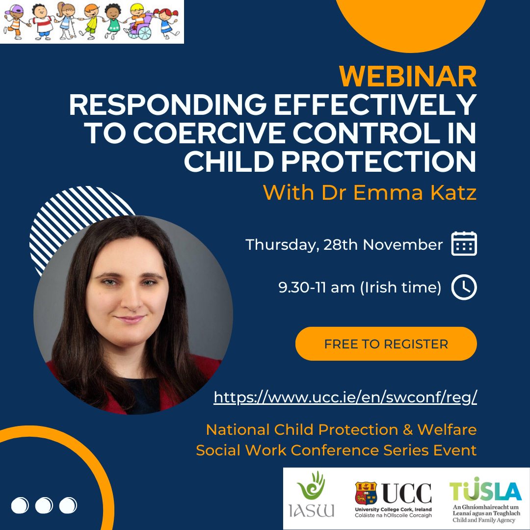 @UCCsocialwork (@uccsocialwork) on Twitter photo Final few places for this webinar run in conjunction with our partners in <a href="/swconfucc/">SWCONFUCC</a>. Part of Social Work Awareness Week. Register: ucc.ie/en/swconf/reg/
<a href="/tusla/">Tusla - Child and Family Agency</a> <a href="/WeHSCPs/">National HSCP Office, HSE</a> <a href="/probation_irl/">Probation Service</a> <a href="/IASW_IRL/">IASW</a> <a href="/SwordsCalvin/">Calvin Swords</a> <a href="/FiachraOS/">FiachraOSuilleabhain (He/Him)</a> <a href="/CACSSS1/">UCC Arts, Celtic Studies and Social Sciences</a> Final few places for this webinar run in conjunction with our partners in <a href="/swconfucc/">SWCONFUCC</a>. Part of Social Work Awareness Week. Register: ucc.ie/en/swconf/reg/
<a href="/tusla/">Tusla - Child and Family Agency</a> <a href="/WeHSCPs/">National HSCP Office, HSE</a> <a href="/probation_irl/">Probation Service</a> <a href="/IASW_IRL/">IASW</a> <a href="/SwordsCalvin/">Calvin Swords</a> <a href="/FiachraOS/">FiachraOSuilleabhain (He/Him)</a> <a href="/CACSSS1/">UCC Arts, Celtic Studies and Social Sciences</a>