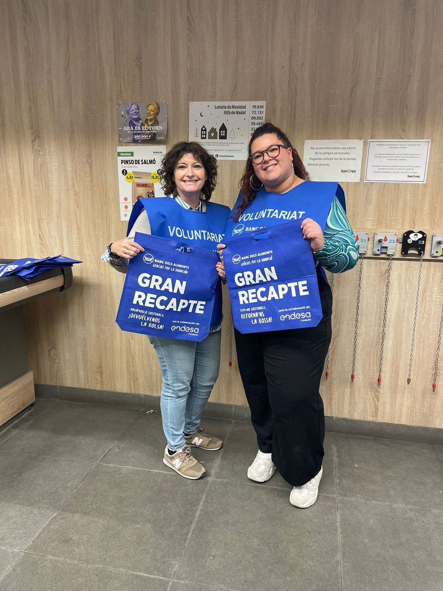 Iniciatives Solidàries (@isolidaries) on Twitter photo El #GranRecapte24 ja ha començat! I com cada any, els usuaris, voluntaris i treballadors d'<a href="/isolidaries/">Iniciatives Solidàries</a> també hi som per ajudar. Ves al teu supermercat i participa-hi tu també!
#GranRecapte
#BancdelsAliments El #GranRecapte24 ja ha començat! I com cada any, els usuaris, voluntaris i treballadors d'<a href="/isolidaries/">Iniciatives Solidàries</a> també hi som per ajudar. Ves al teu supermercat i participa-hi tu també!
#GranRecapte
#BancdelsAliments