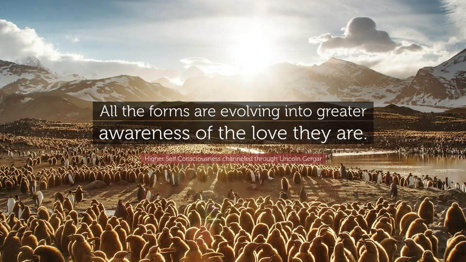channelhighself's tweet image. "All of the forms are evolving into greater awareness of the love they are." - Higher Self Consciousness channeled through Lincoln Gergar

#higherself #evolutionofconsciousness #awakening #allislove #IAmLovedByGod #spiritualgrowth #SpiritualAwakening #channeledmessages
