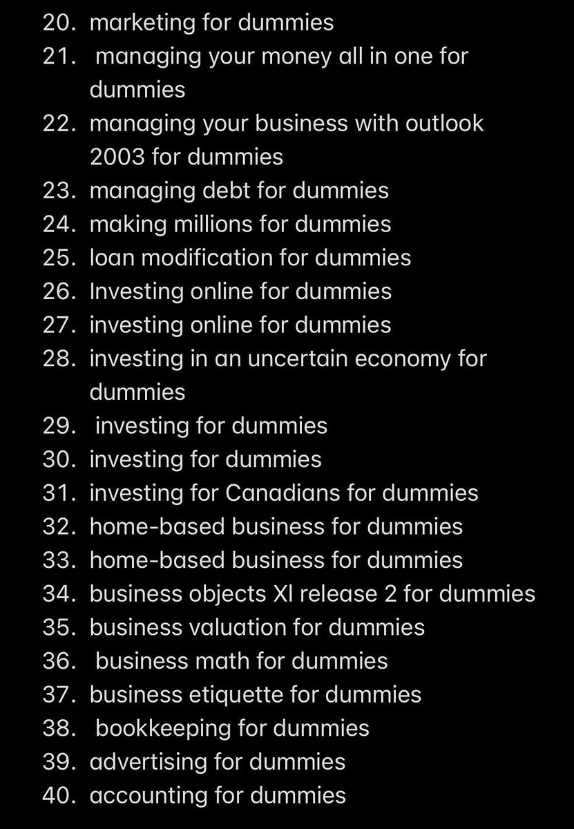 GabGetsItBlog's tweet photo. Part 2 has 40 “For Dummies” ebooks on ALL you need to know about starting/running a business, entrepreneurship, real estate, marketing, investing, online businesses, accounting and more‼️ https://t.co/o7yhTIxNZS