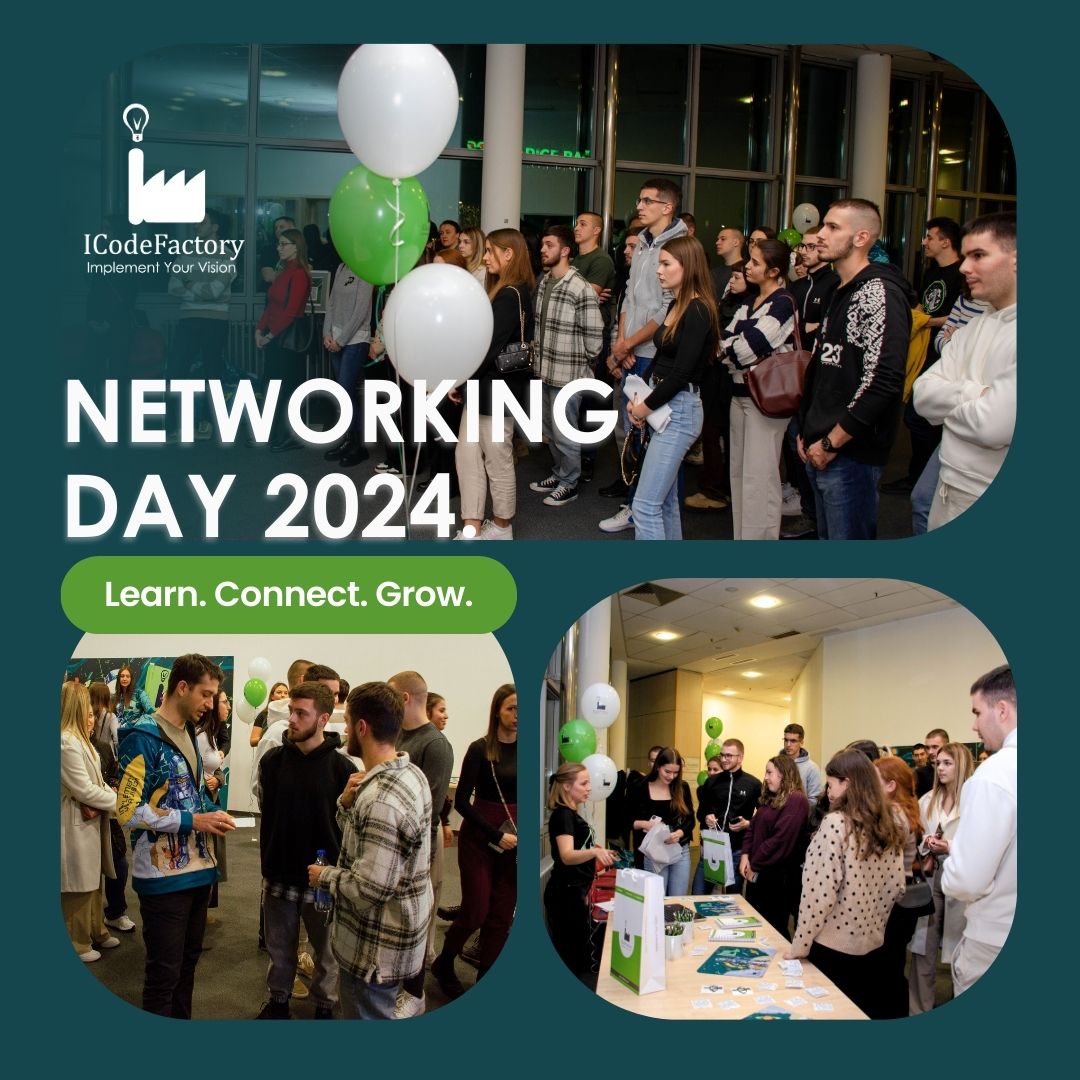 🌟Networking Day at ICodeFactory 🌟
 
We welcomed students to our company for a day of networking and inspiring conversations about what makes ICodeFactory an exciting place to grow and innovate 💚

#NetworkingDay #ICodeFactory #ImplementYourVision