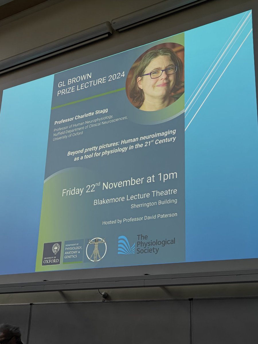 Maddalena Comini (@madcomini) on Twitter photo Looking forward to the GL Brown Prize Lecture 2024 by the brilliant Charlotte Stagg <a href="/cjstagg/">Charlotte Stagg</a>! Let's celebrate together Physiology week sponsored by the <a href="/ThePhySoc/">The Physiological Society</a> Looking forward to the GL Brown Prize Lecture 2024 by the brilliant Charlotte Stagg <a href="/cjstagg/">Charlotte Stagg</a>! Let's celebrate together Physiology week sponsored by the <a href="/ThePhySoc/">The Physiological Society</a>