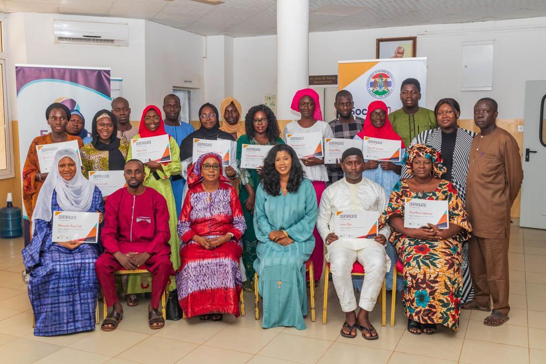 FatimanCo's tweet photo. Fatiman &amp; Co. Ltd successfully concluded a five-day Social Media Management Training for Communication Officers from various ministries. We extend our gratitude to the expert trainers, the Department of Information Services, and the participants for their commitment. https://t.co/xqVqmzuJef