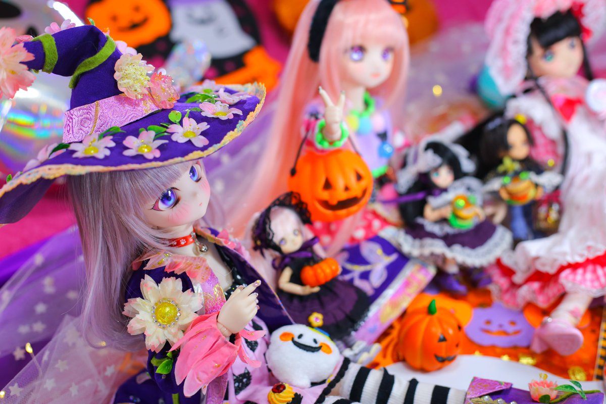 yume_primavi's tweet image. ハロウィンパーティーの
思い出たくさん🎃🧡