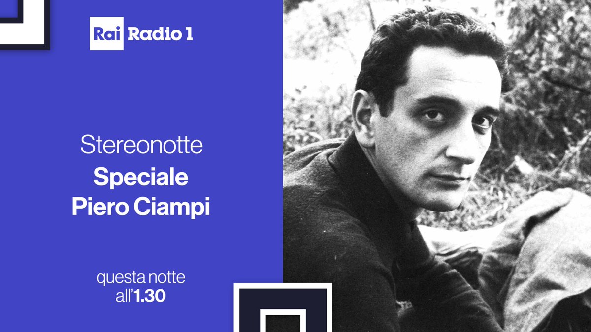 Rai Radio1 (@radio1rai) on Twitter photo π»π A #Stereonotte cβΓ¨ lo Speciale #PieroCiampi con la XXVII edizione del Premio che Γ¨ stata intitolata "Siamo in cattive acque", come l'album di Ciampi presentato a Livorno nell'ambito del Premio
π§ Con <a href="/DuccioPasqua/">Duccio Pasqua</a> su #Radio1 e su <a href="/raiplaysound/">RaiPlay Sound</a>
π raiplaysound.it/radio1 π»π A #Stereonotte cβΓ¨ lo Speciale #PieroCiampi con la XXVII edizione del Premio che Γ¨ stata intitolata "Siamo in cattive acque", come l'album di Ciampi presentato a Livorno nell'ambito del Premio
π§ Con <a href="/DuccioPasqua/">Duccio Pasqua</a> su #Radio1 e su <a href="/raiplaysound/">RaiPlay Sound</a>
π raiplaysound.it/radio1