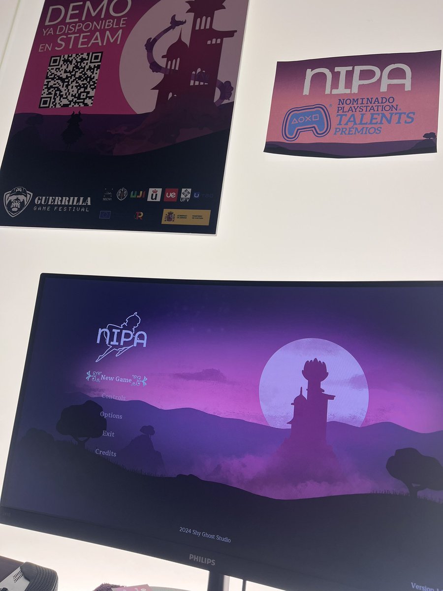 aevidevs's tweet image. ☺️ Nipa de @nipa_game
Un juego puzzles donde tendremos que utilizar nuestra velocidad y poderes para conseguir las llaves que nos abran las puertas de cada nivel. Una aventura frenética que mezcla un montón de mecánicas