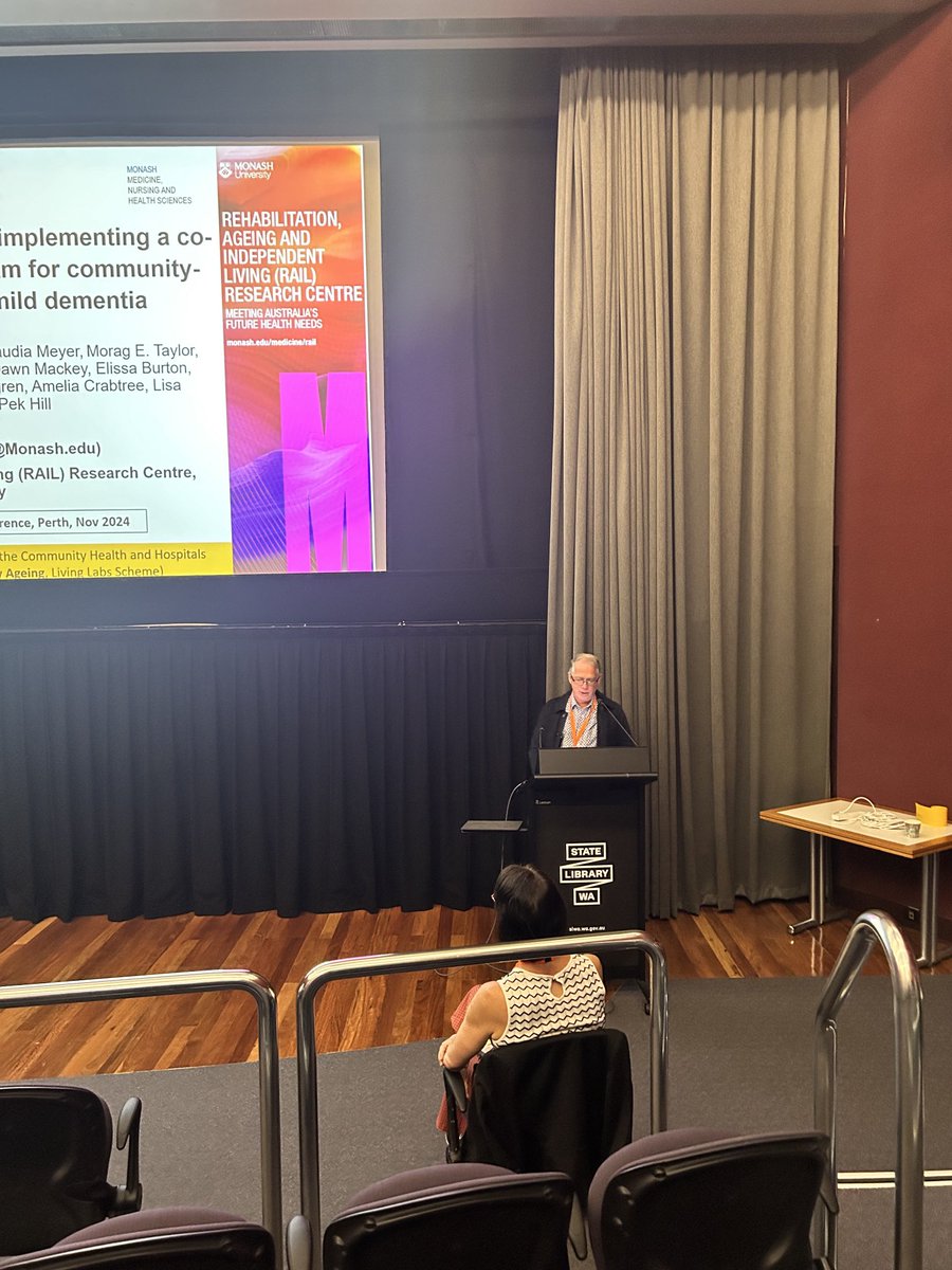 Keith Hill (@keith_hill_rail) on Twitter photo Pleased to present some preliminary learnings from our <a href="/RAILMonash/">Monash RAIL Research Centre</a> project at the Asia Pacific physical activity conference in Perth on strategies influencing engaging people with mild dementia in increasing physical activity. Some excellent projects presented. Pleased to present some preliminary learnings from our <a href="/RAILMonash/">Monash RAIL Research Centre</a> project at the Asia Pacific physical activity conference in Perth on strategies influencing engaging people with mild dementia in increasing physical activity. Some excellent projects presented.