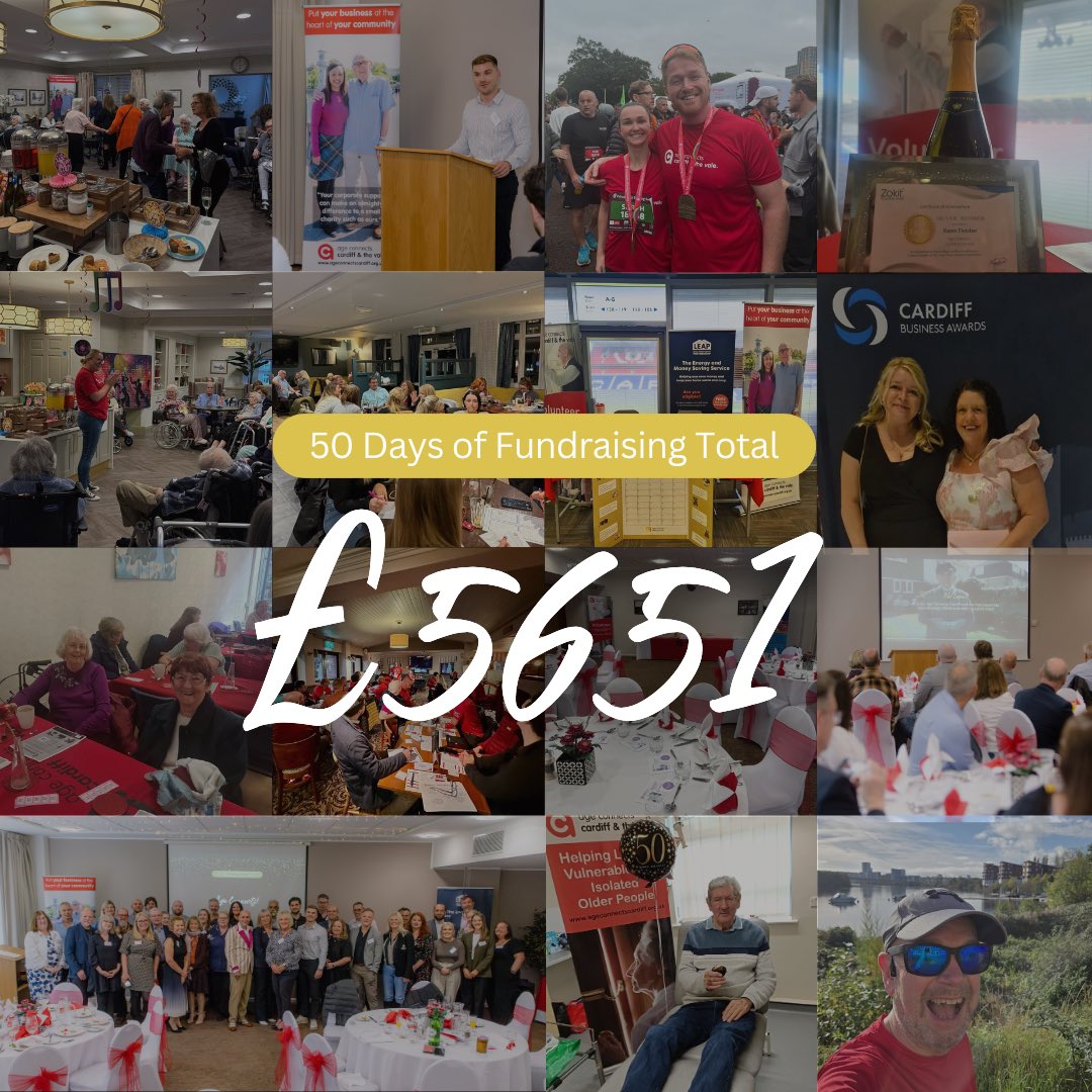 And the Grand Total is... £5,651! 💛🎉

We couldn’t have done it without you — your kindness truly means the world to us. 💛

#Grateful #AgeConnects #ThankYou #MakingADifference