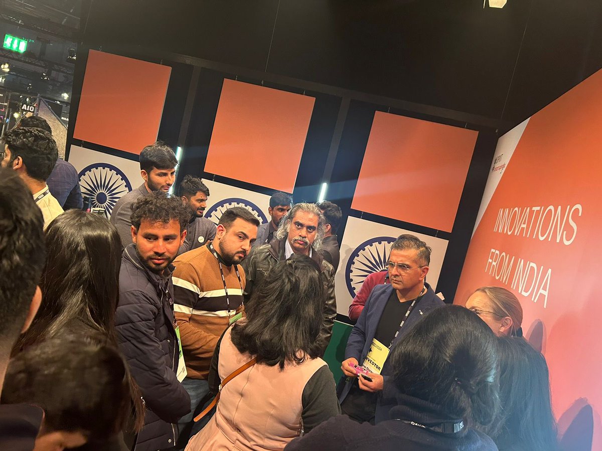 #StartupIndiaGoesGlobal

Mr. Tarun, COO of Nokia Ventures, visited the Startup India Pavilion to mentor our startups, offering invaluable guidance on scaling operations, navigating international markets, and embracing innovation.

We were also honored by the presence of India's