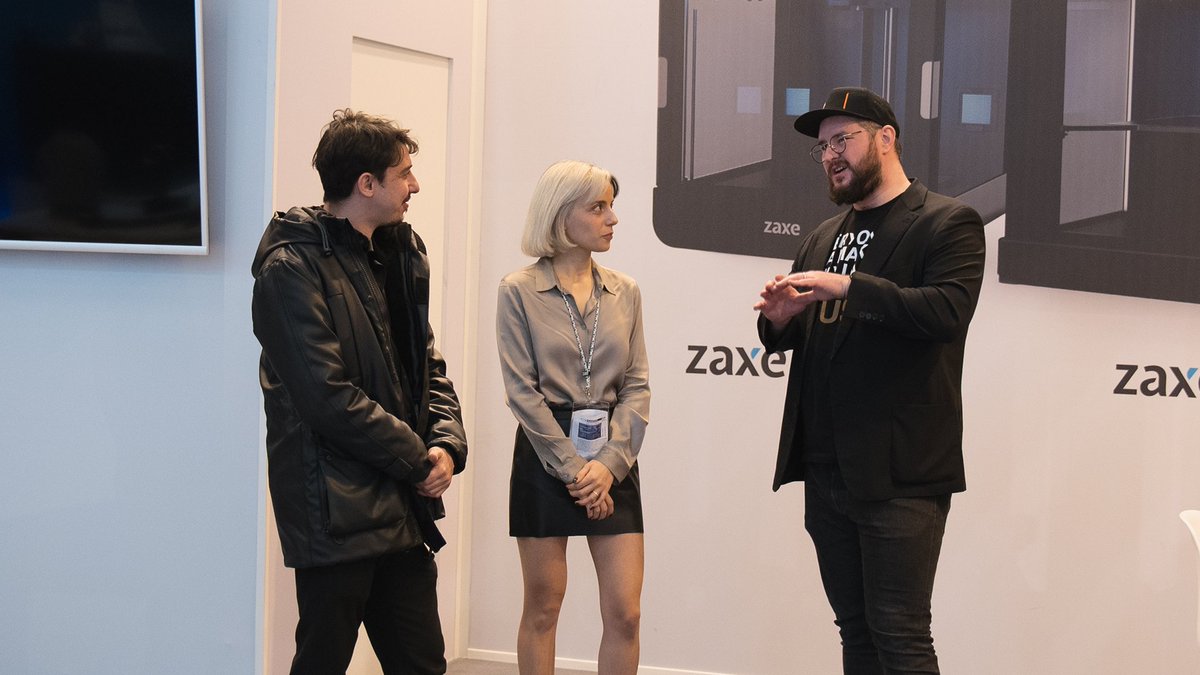 Zaxe3D's tweet photo. It’s the final day of Formnext! 🎉  It’s been an amazing 3 days, but today is your last chance to meet us!

Visit Hall 12.1, Stand C81 to discover Zaxe’s next-gen printers. Don’t miss it! 🚀

#Formnext2024 #Zaxe #3Dprinting #ReinventForIndustry
@formnext_expo https://t.co/FnDlSFouu4