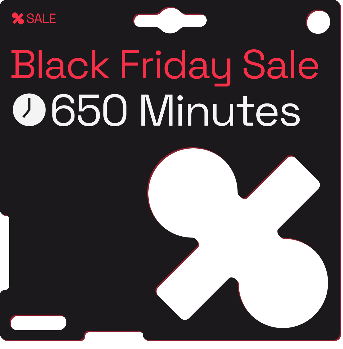 ai_lalal's tweet image. 🎉 Black Friday is ON! 🎉

💥 Save 50% on our Black Pack: 650 minutes for $40!
⏳ Hurry, this offer won’t last long.

👉 Visit our website now to shop: lalal.ai/pricing/

#BlackFridaySale #LALALAI