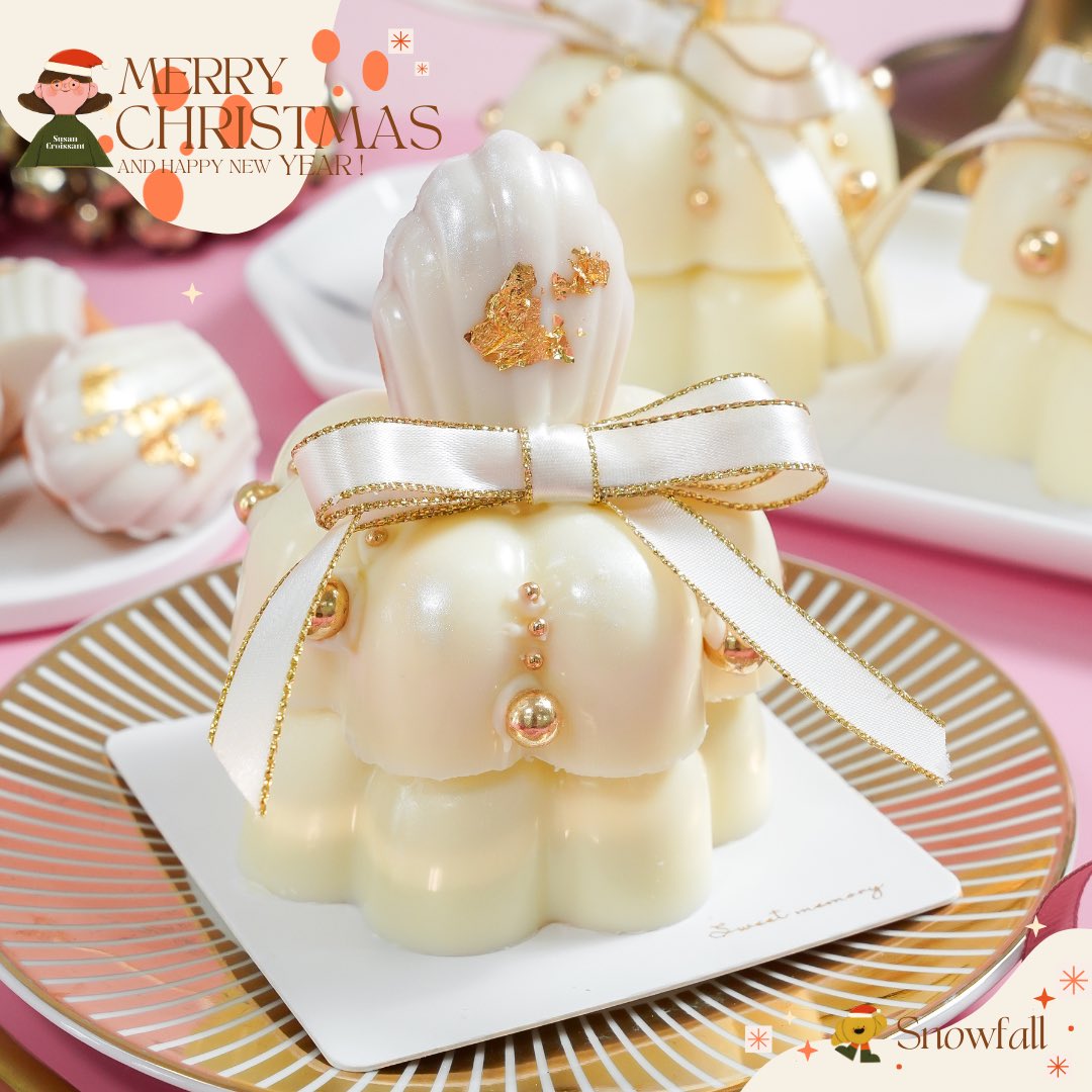CroissantSusan's tweet photo. ‘Tis the season for sweetness! ❄️🎀🌸 Celebrate a White Christmas with our festive creations 🎂🍓💕, handcrafted to bring magic to every bite ✨💗. Available now at Susan Croissant – let the holiday cheer begin! 🎅🏻🎄🩷 https://t.co/kBxrAMS8uc