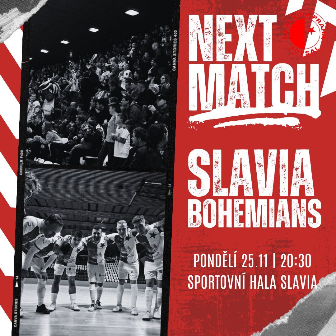 🍻 Slavia Futsal a Odbor přátel Slavie zaplatí prvních 100 vytočených piv při Vršovickém derby v pondělí 25. 11. 
Pivo zdarma dostane každý členu Odboru přátel Slavie po předložení členského průkazu. Tak co přijdete?
Děkujeme za RT a vytvoření pořádného prostředí  futsalistům.