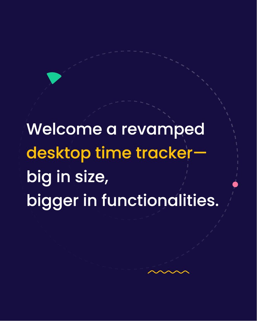 WebWork_Tracker's tweet image. We’ve been hard at work for quite a while on something new and exciting. 🖥️
🎉Introducing the new WebWork Desktop Time Tracker!
Its sleek new interface and expanded feature set will make the time-tracking experience even better for you and your team.
webwork-tracker.com/blog/whats-new…