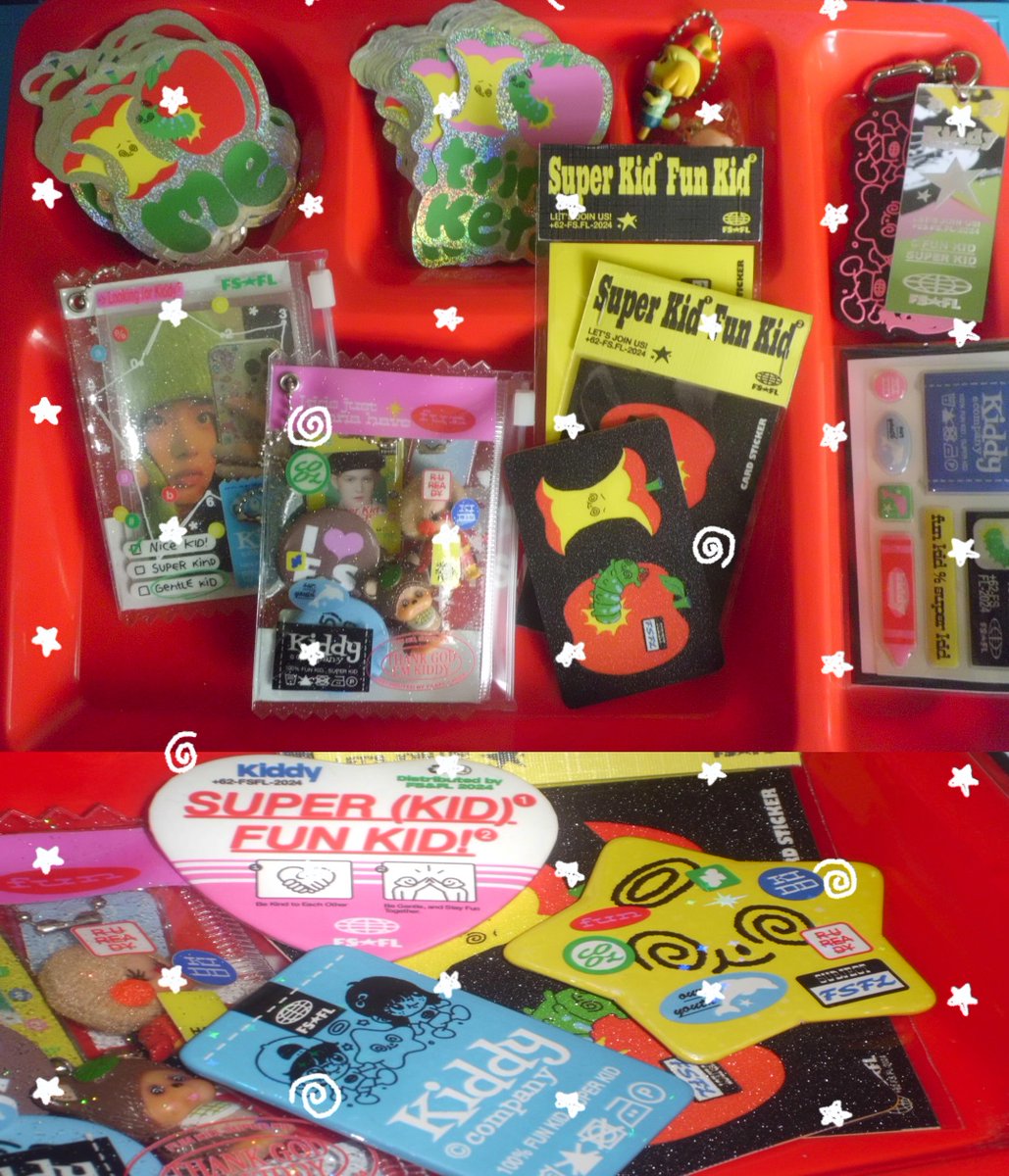 starykyu's tweet image. 👀Super Kid① Fun  Kid②  🍎⭐️