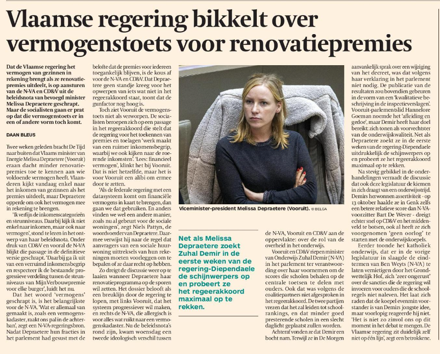 Mauritsvdr's tweet photo. Wat zelfs de PS nooit kon, gaan socialisten nog steeds wél doen in de Vlaamse regering: een vermogenskadaster invoeren voor iedereen die werkt, spaart en onderneemt te pesten. Onbegrijpelijk dat @MDiependaele  dit zomaar laat gebeuren. Regering gedomindeerd door socialisten. https://t.co/M2PZ3znbfA