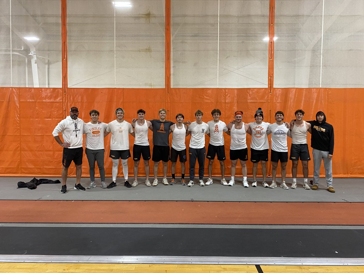 Findlay Baseball (@uf_baseball_) on Twitter photo The white team, captained by Joe Kroeger, take home the win the the Cary Challenge.
Big shoutout to <a href="/OilerStrength/">UF Oiler Strength</a> for helping us put together a great week of competition!
#GoOilers #OilerNation The white team, captained by Joe Kroeger, take home the win the the Cary Challenge.
Big shoutout to <a href="/OilerStrength/">UF Oiler Strength</a> for helping us put together a great week of competition!
#GoOilers #OilerNation