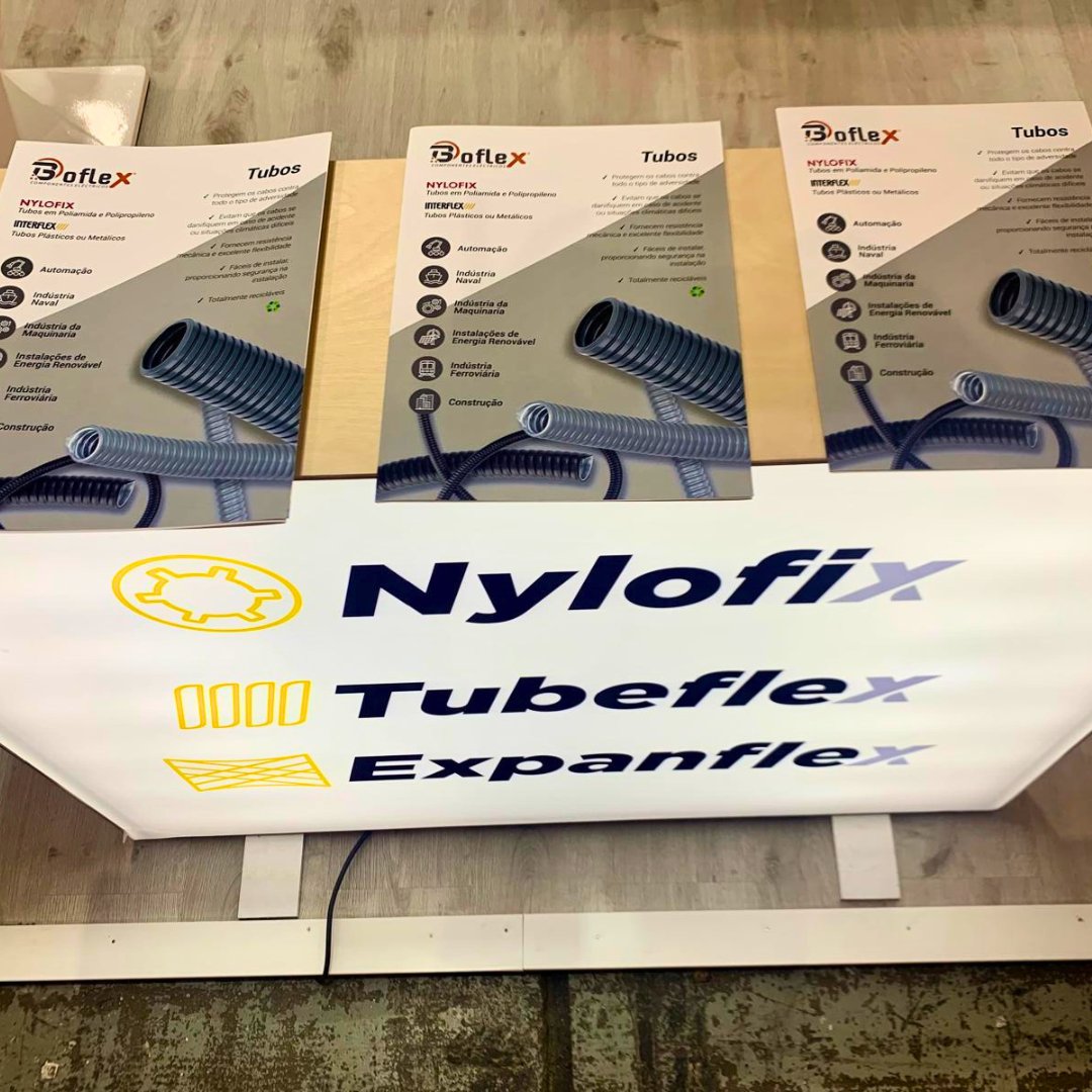 INTERFLEX_SL's tweet image. ¡Te esperamos en la Feira Electrica de Exponor!
Ven a visitarnos en el Stand 28 Pabellón 2 de BOFLEX, donde tenemos todo lo que necesitas.
✔️ Bandejas portacables de rejilla, acero laminado y de escalera 
✔️ Sistemas de protección 
✔️ ¡Y muchas novedades más!