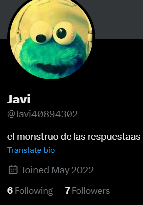 Javi40894302's tweet photo. antes de salir el disco me dijo una conocida CM de una gran marca que como iba a llamarme CM con 5 seguidores y se mofó en mi cara y le dije que se fuese a tomar por culo que iba a ser el mejor admin de la historia, hoy somos 7 reventaos, BIBLICAL. https://t.co/PHo5jeIXNd